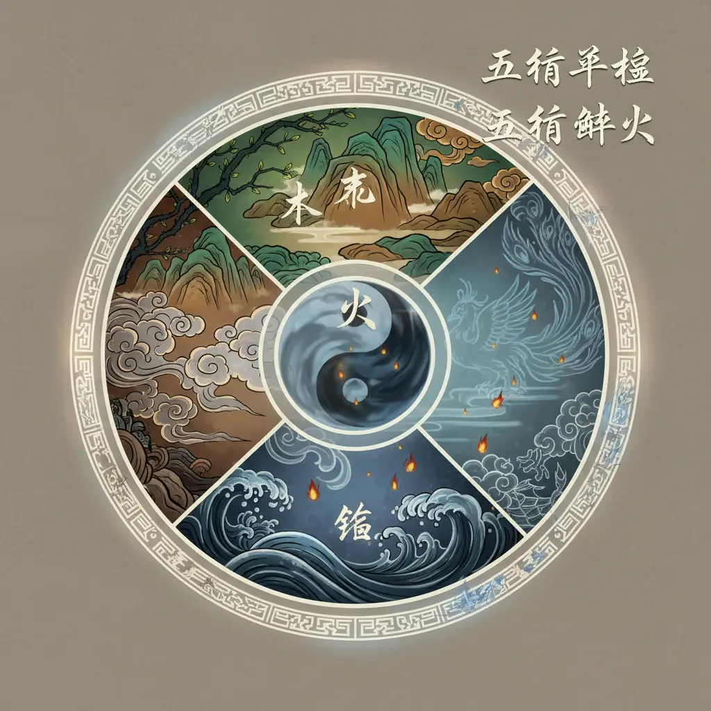 五行平衡 - 五行缺火