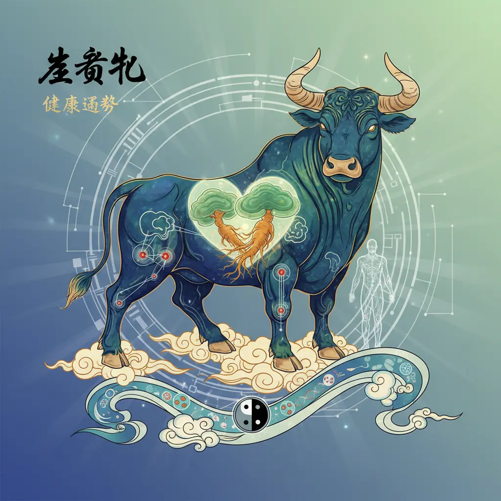 健康運勢 - 生肖牛