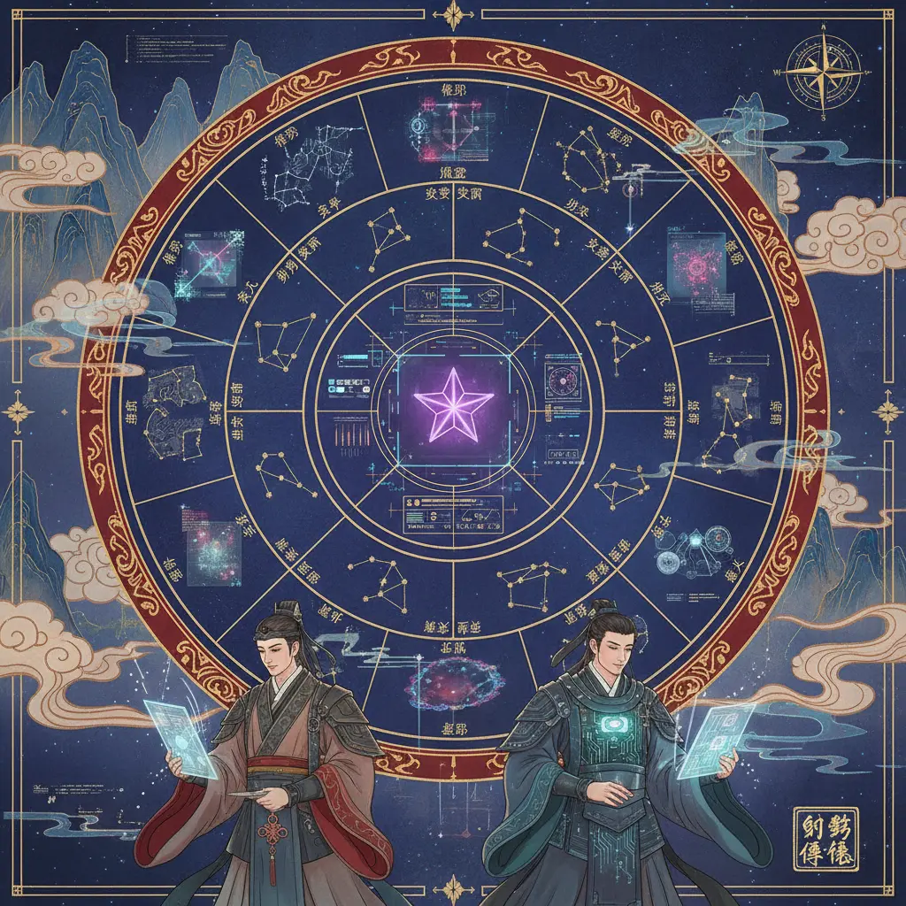 紫微鬥數 - 紫微命盤