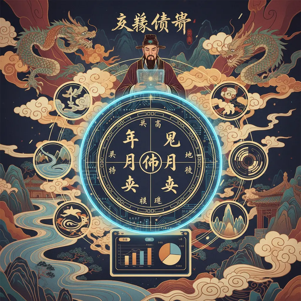 玄燊師傅 - 八字命盤