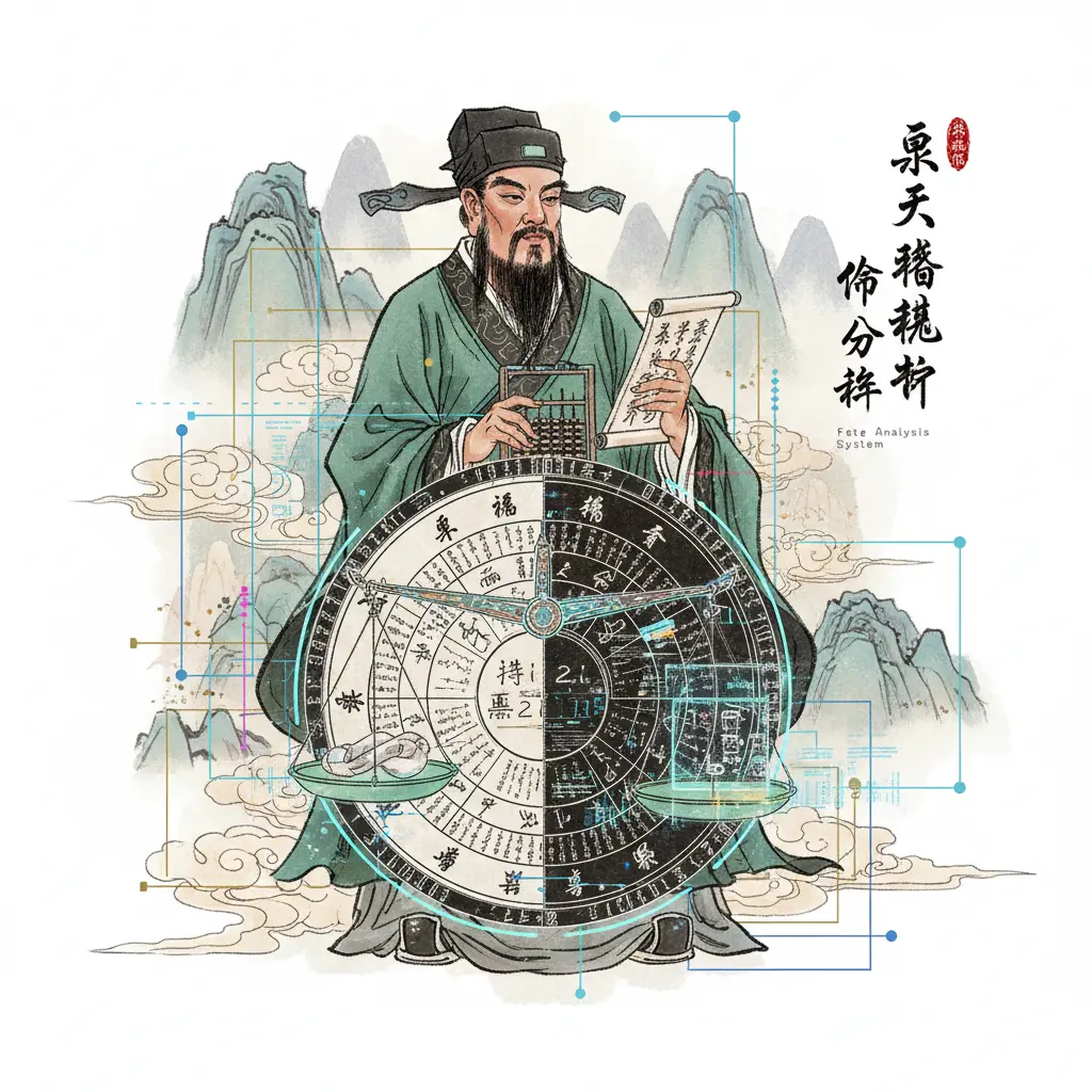 命理分析 - 袁天罡稱骨