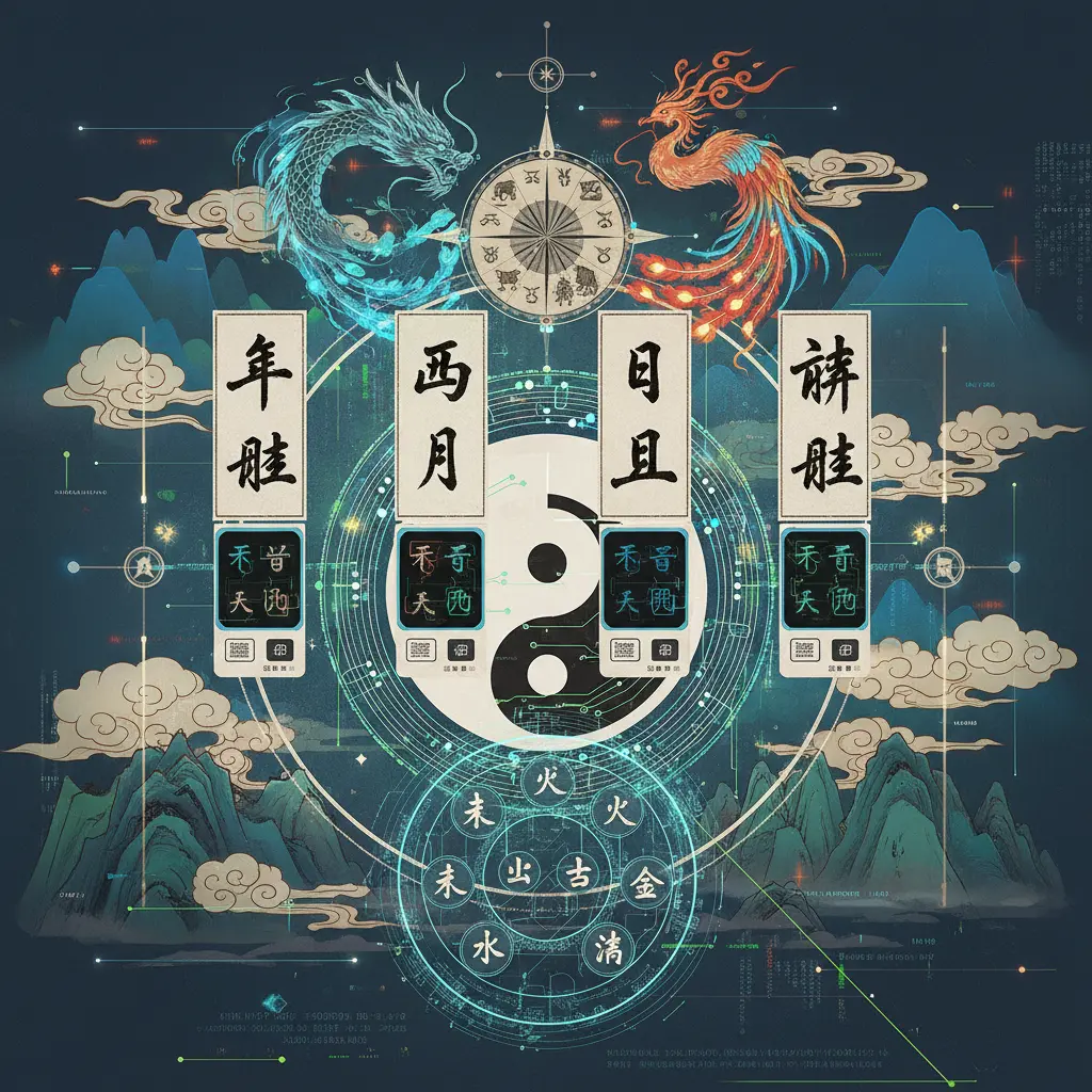 八字分析 - 四柱