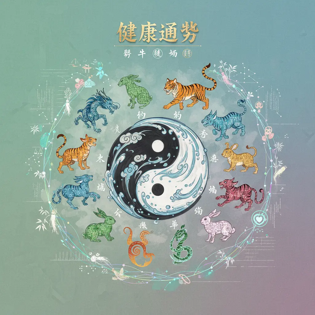 健康運勢 - 十二生肖