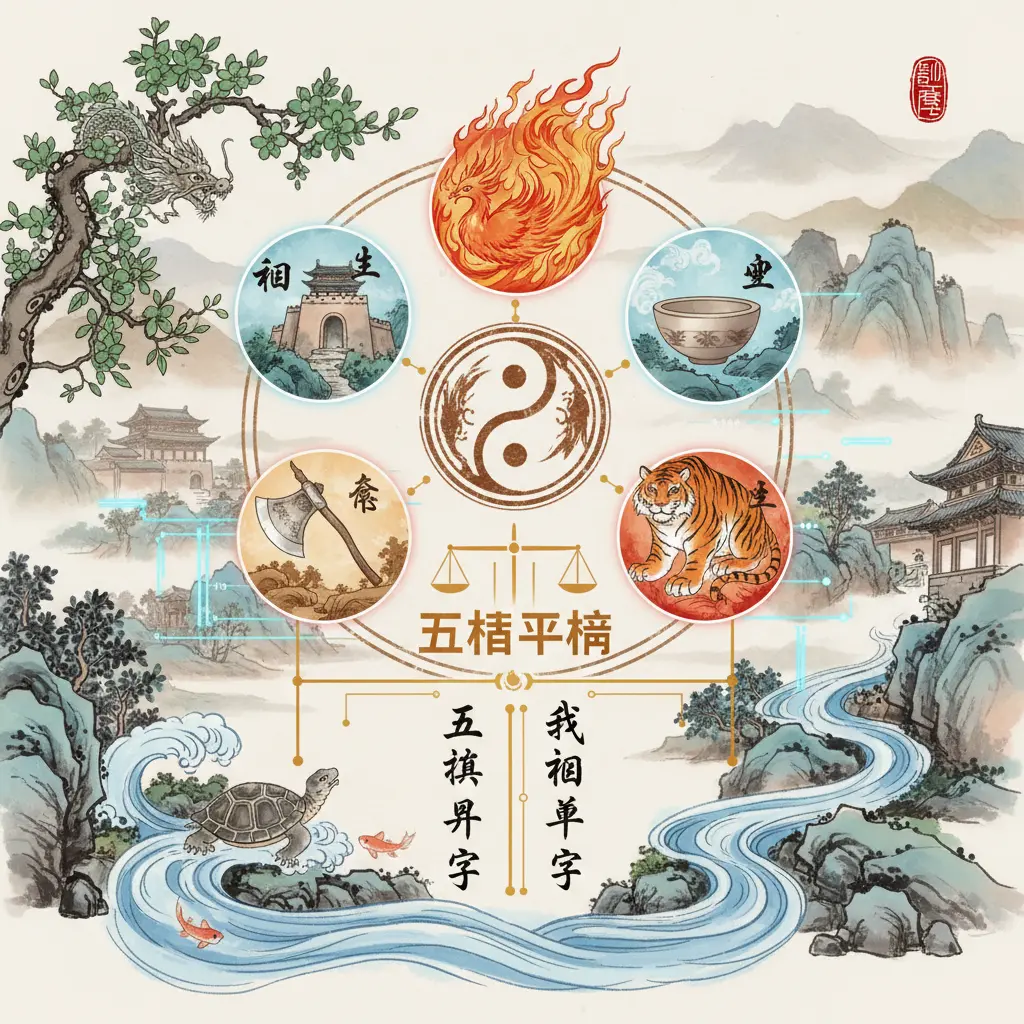 五行平衡 - 八字