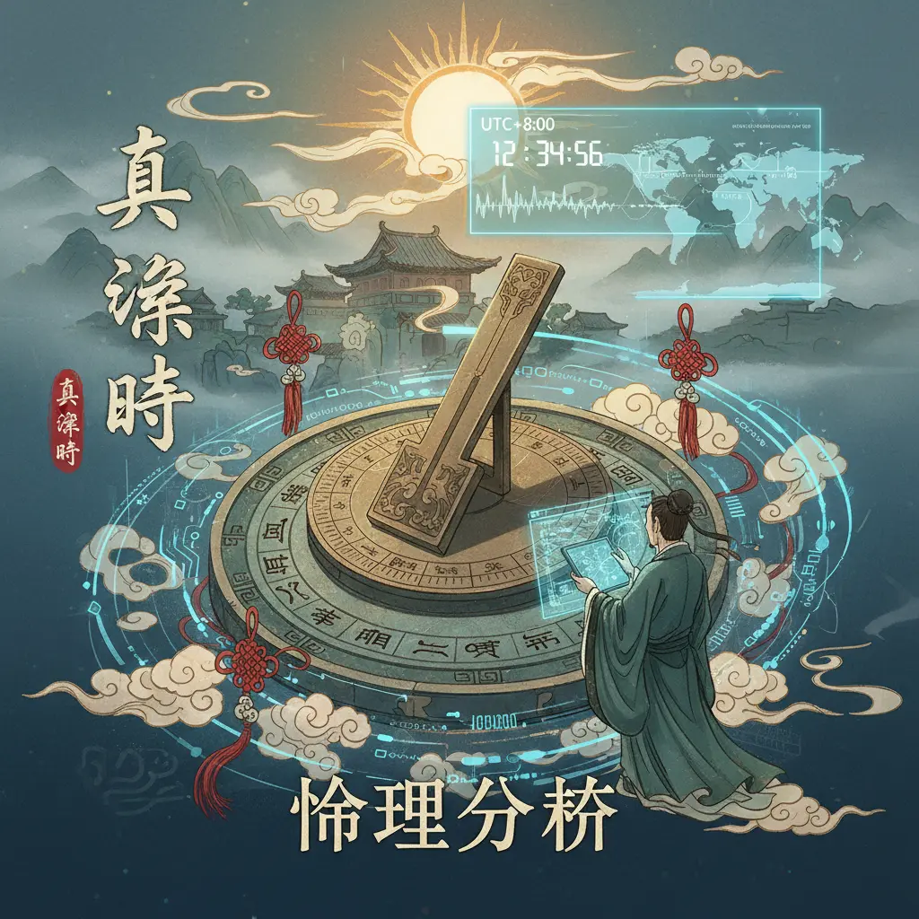 命理分析 - 真太陽時