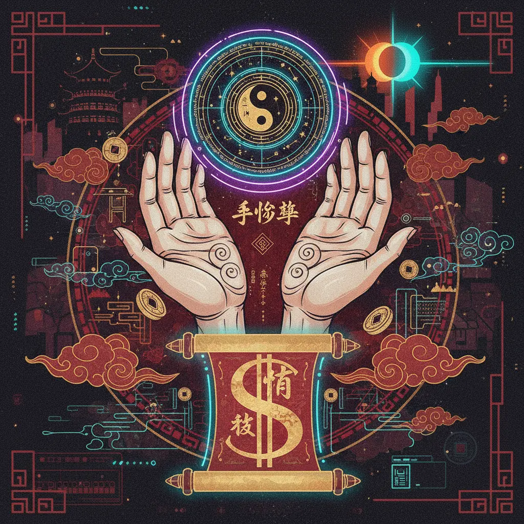 算命收費 - 手相學