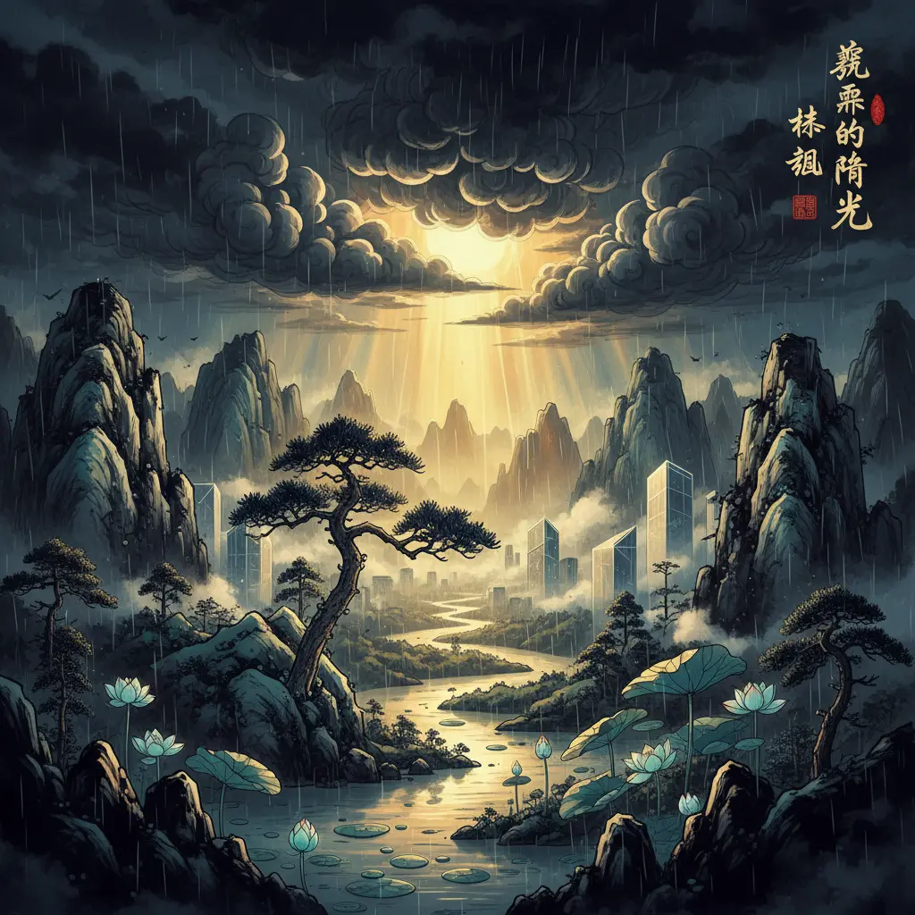 林國雄 - 驟雨中的陽光