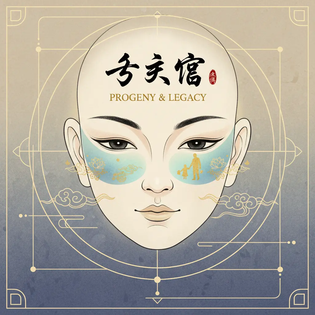 面相學 - 子女宮