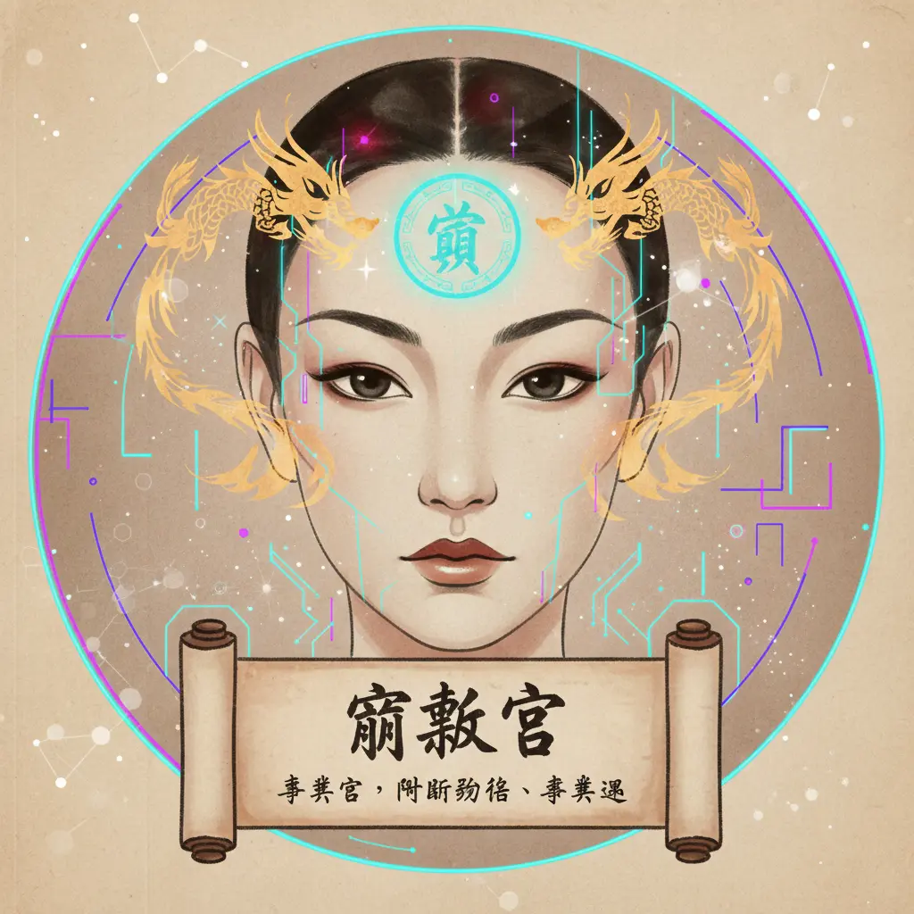 面相學 - 官祿宮