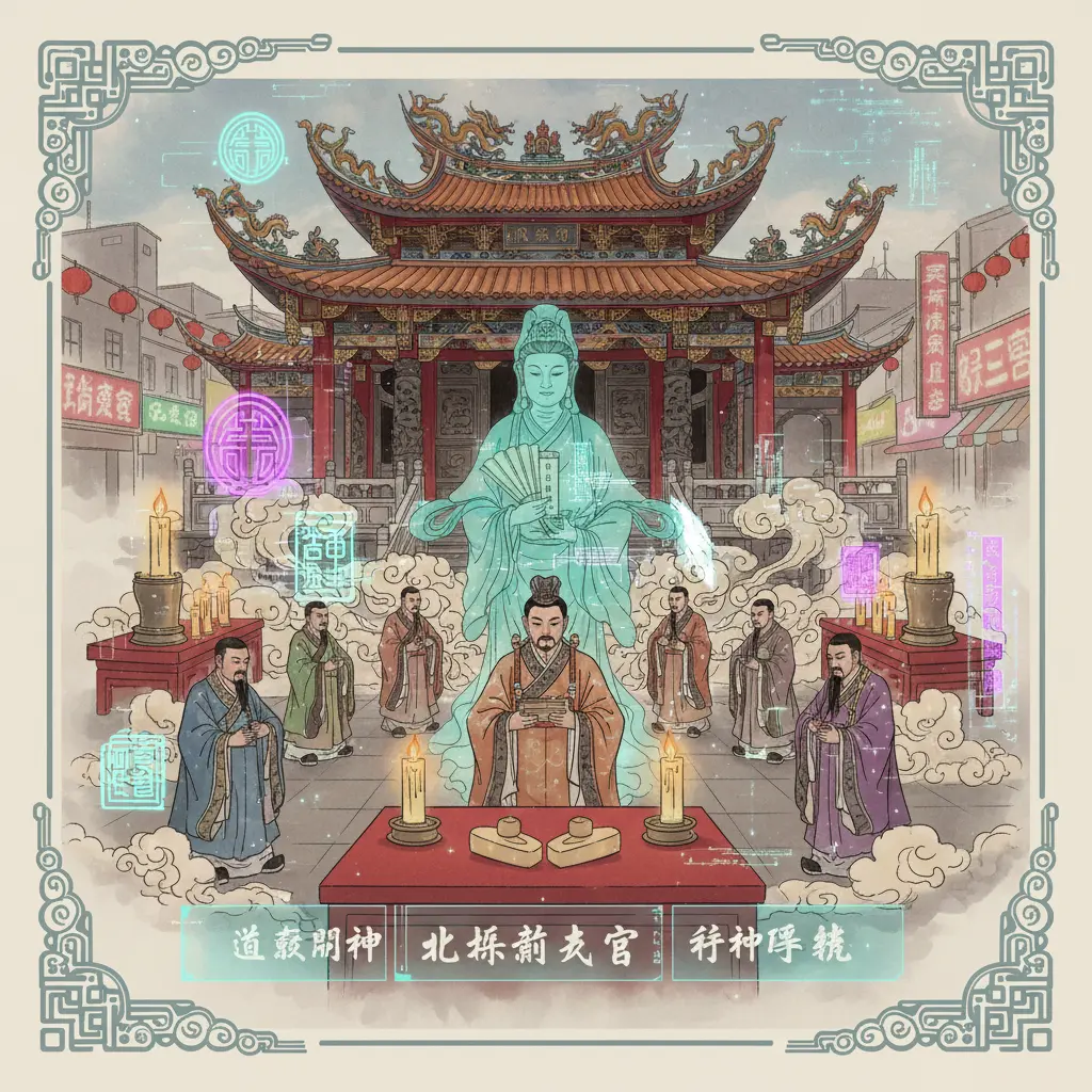 道教問神 - 北港朝天宮